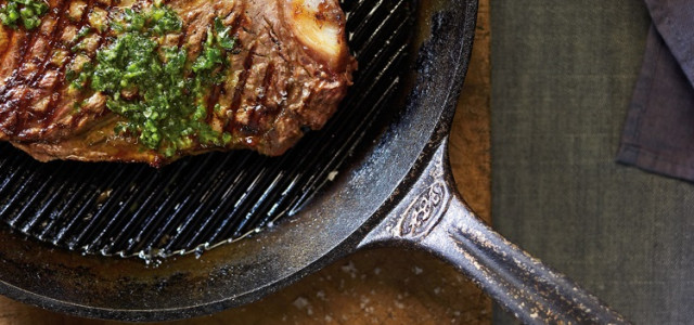 T-Bone Steak with Chimichurri Sauce