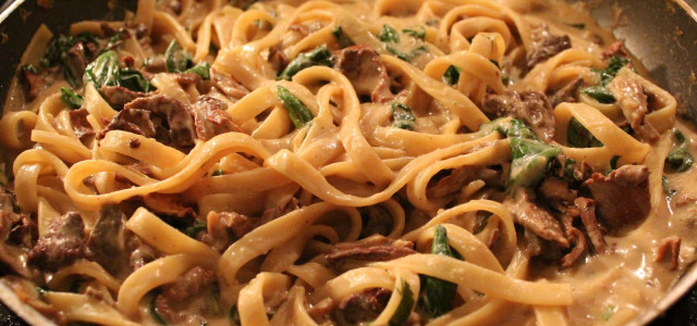 Recipe of the Week: Chicken Fettuccine With Mushrooms