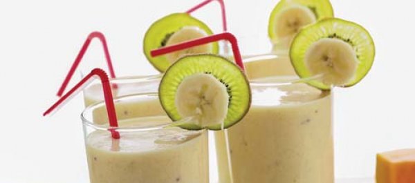 Recipe of the Week: Kiwi-Banana-Mango Monster Shake
