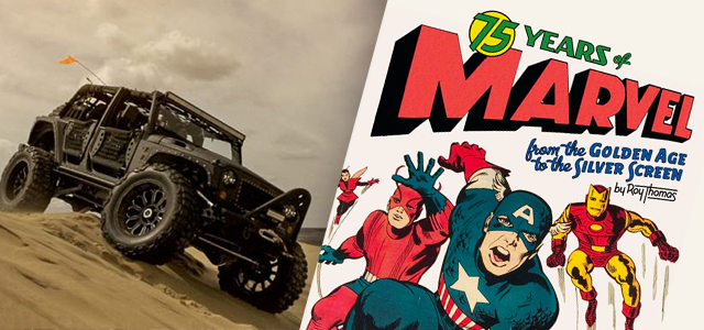 Cool Stuff of the Week: Full Metal Jacket Jeep, 75 Years of Marvel, Downfall, and More…