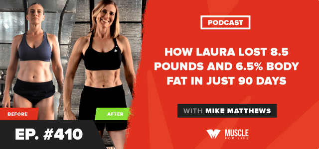 How Laura Lost 8.5 Pounds and 6.5% Body Fat in Just 90 Days