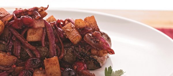 Recipe of the Week: Pear-Cranberry Beef Tenderloin