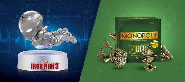 Cool Stuff of the Week: NFL Bad Lip Reading, Legend of Zelda Monopoly, Floating Iron Man Toy, and More...